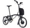 2023 Brompton Electric P Line Urban folding e-bike in Metallic Black