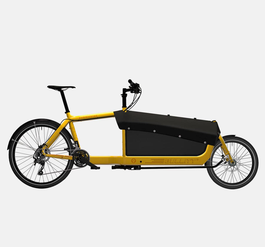 LARRY VS HARRY BULLITT CARGO BIKE WITH CARGO PACK IN SUBMARINE YELLLOW WITH DEORE DRIVETRAIN (605586587699)