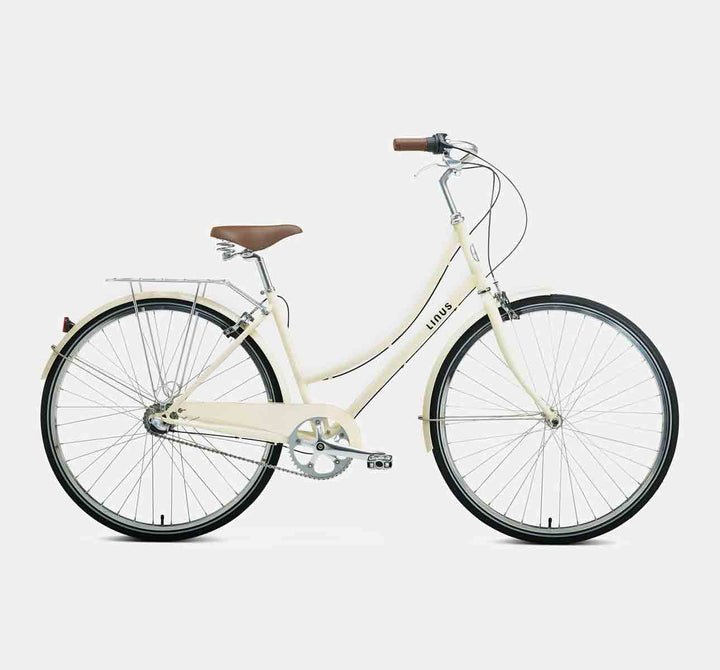 Linus Dutchi 3-Speed Dutch Bike in Cream (4702767185971)