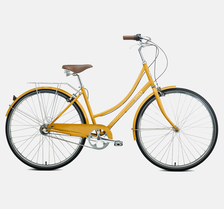 Linus Dutchi 3 Speed City Bike in Mustard (4702767185971)