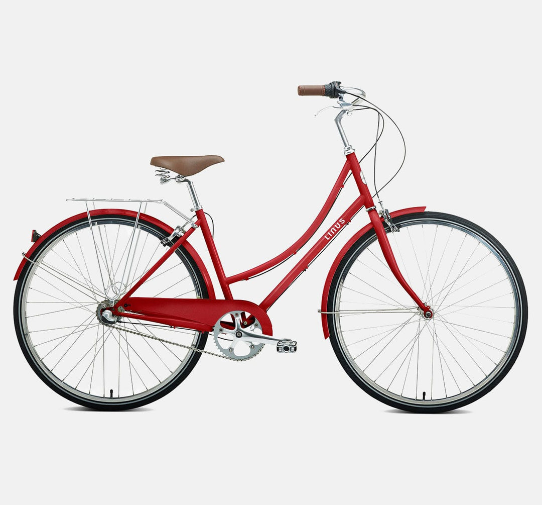 Linus Dutchi 3 Speed City Bike in Scarlet Red (4702767185971)