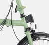 2023 Brompton C Line Urban High Handlebar 2-speed folding bike in Matcha Green - Front Carrier Block