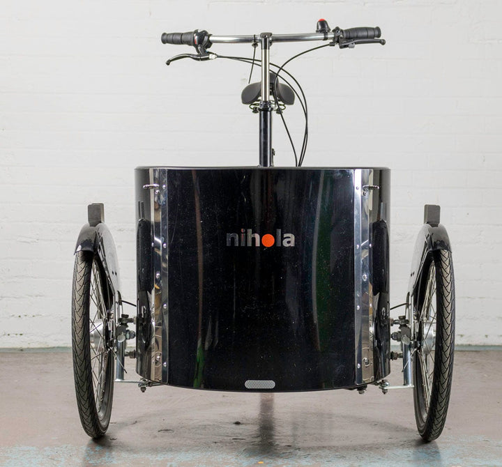 Nihola Low Easy Access Cargo Trike - Front View (1726426447923)