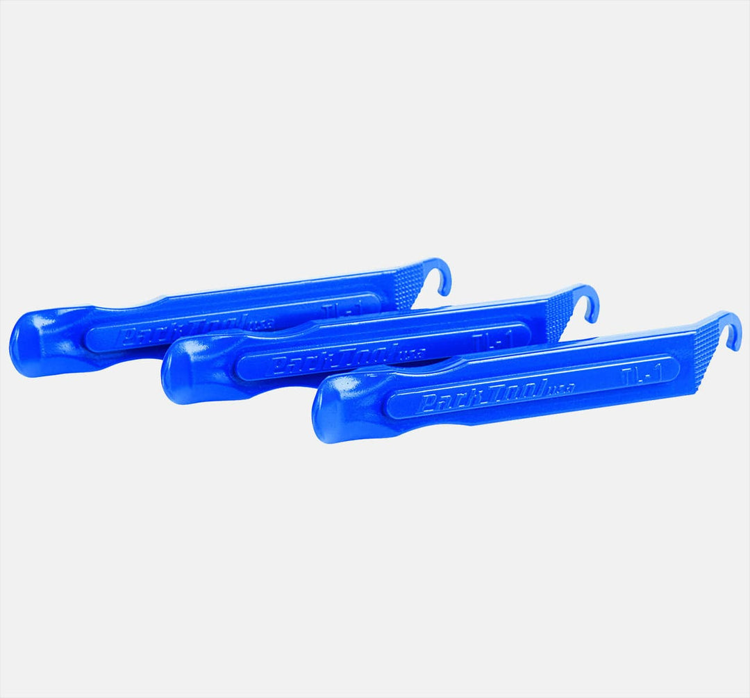 Park Tool Blue Plastic Tire Levers In Set Of 3  (1665081376819)