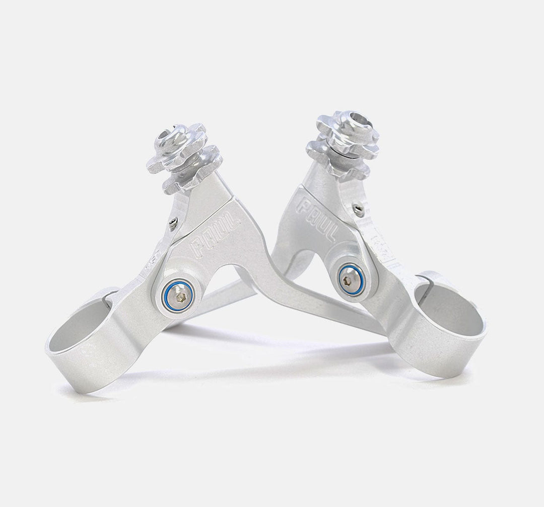 Paul Canti Levers Short Pull Brake Levers in Silver (4660817559603)