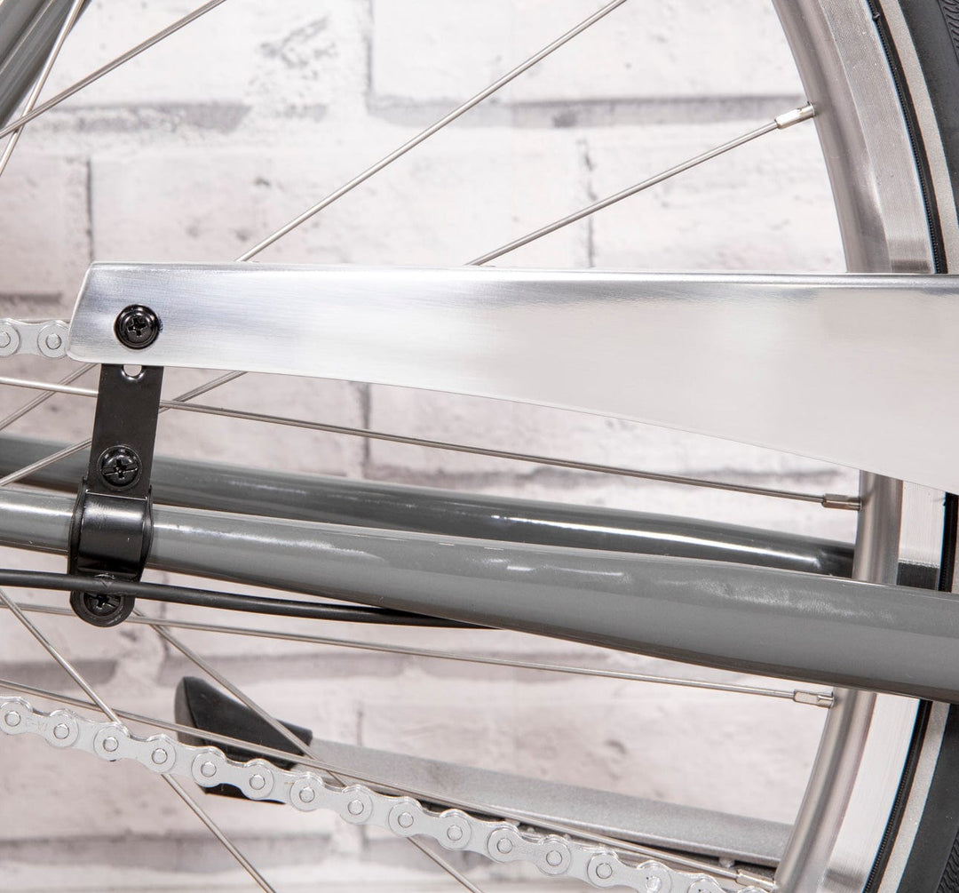 Pelago Chain Guard installed on bike rear close up (6723160047667)