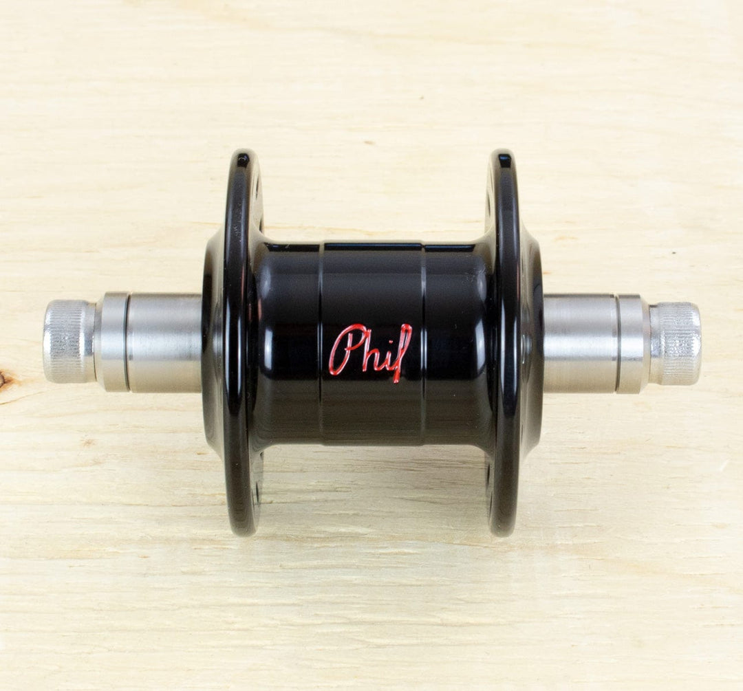 Phil Wood Brompton Front Hub with Ceramic Bearings - Black (1391570812979)