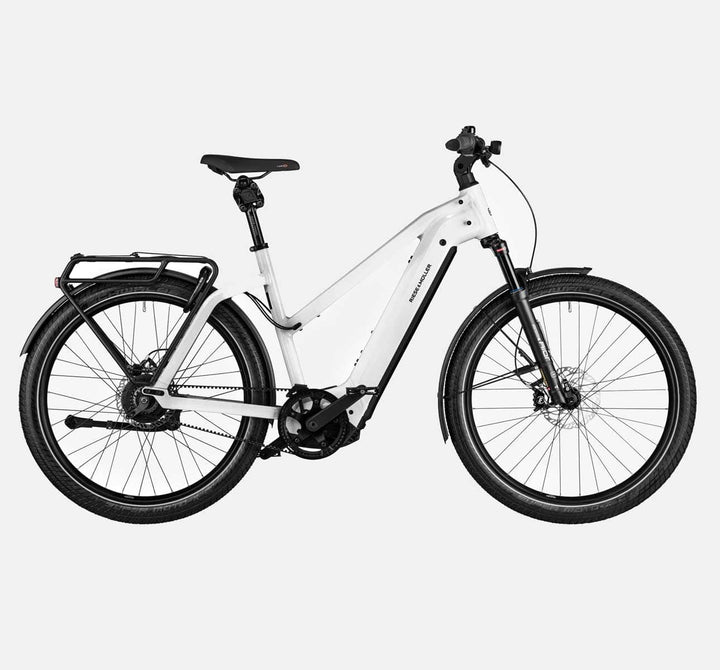 Riese & Muller Charger4 Mixte Vario E-Bike in Ceramic White