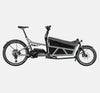 Riese & Muller Load4 60 E-Cargo Bike in Tundra Grey Matte with High Sidewalls and Tarpaulin and GX Option