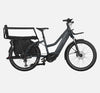 Riese & Muller Multicharger GT Family Longtail E-Cargo Bike in Utility Grey & Black Matte