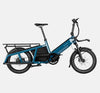 Riese & Muller Multitinker Compact Longtail Cargo Bike in Petrol and Black Matte 