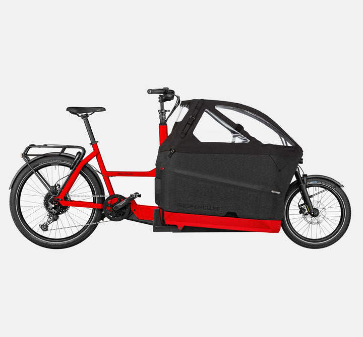 Riese & Muller Packster 70 Family cargo e-bike in Chili Matte