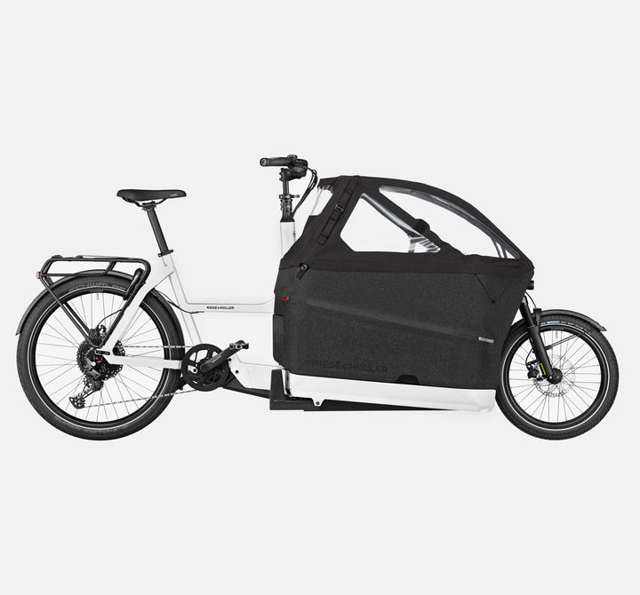 Riese & Muller Packster 70 Family cargo e-bike in White