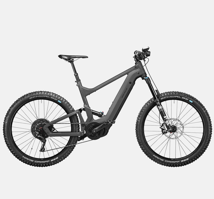 Riese & Muller Delite Mountain Touring E-Bike with Fox Full Suspension, Dropper Seatpost and Smartphone Hub in Urban Grey Matte (4719361654835)