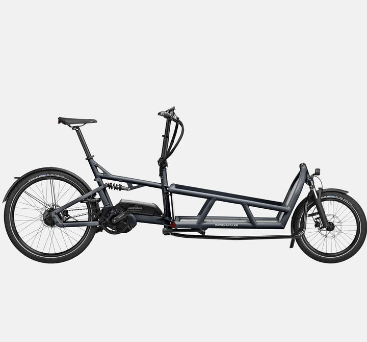 Riese & Muller Load 75 Rohloff E-Cargo Bike with Schwalbe Big Ben Tires in Coal Grey Matte (4711093043251)