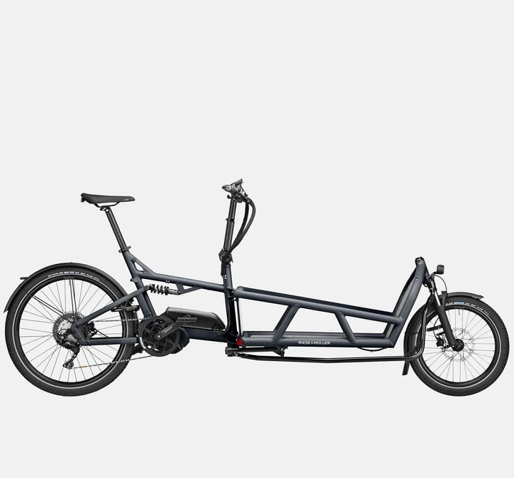 Riese & Muller Load 75 Touring Full Suspension E-Cargo Bike in Coal Grey Matte (4711088586803)