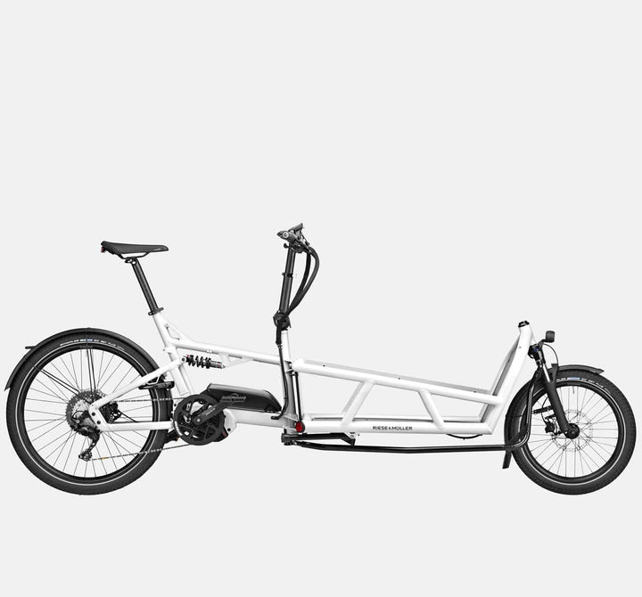 Riese & Muller Load 75 Touring Full Suspension E-Cargo Bike in White (4711088586803)