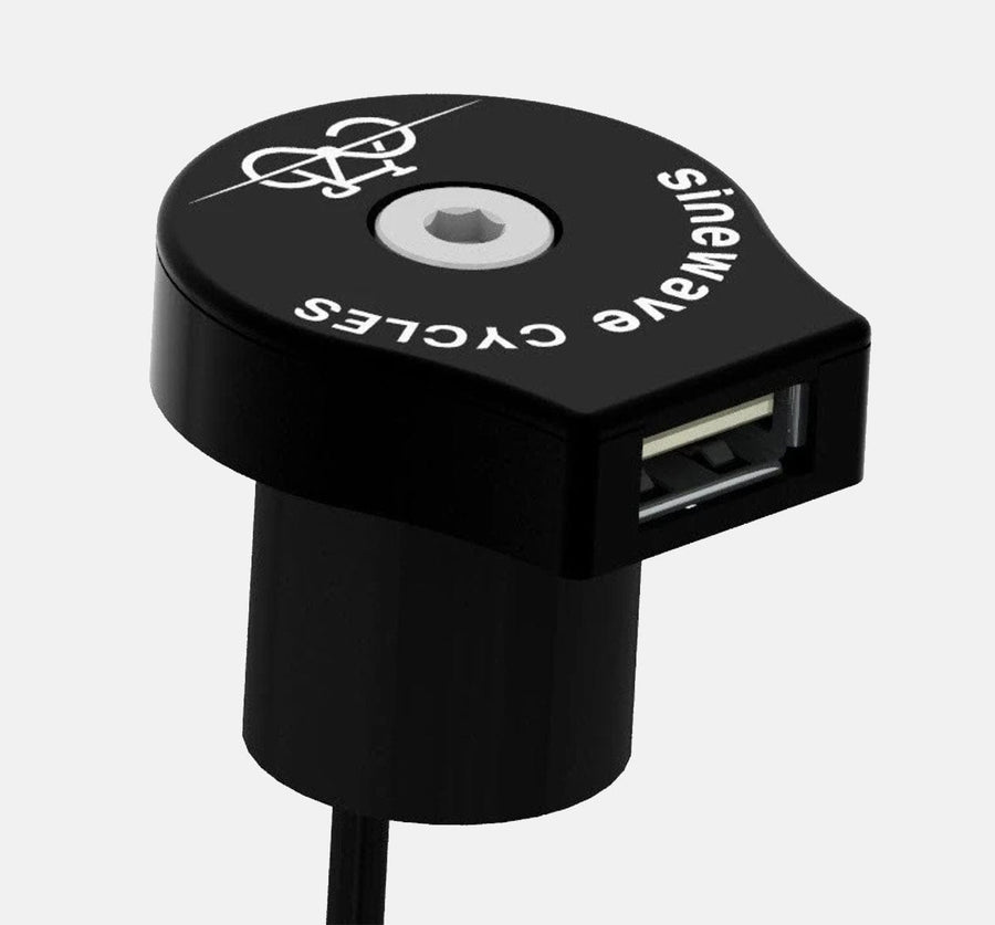 Sinewave Reactor Dynamo USB Charger in Black (4744650915891)