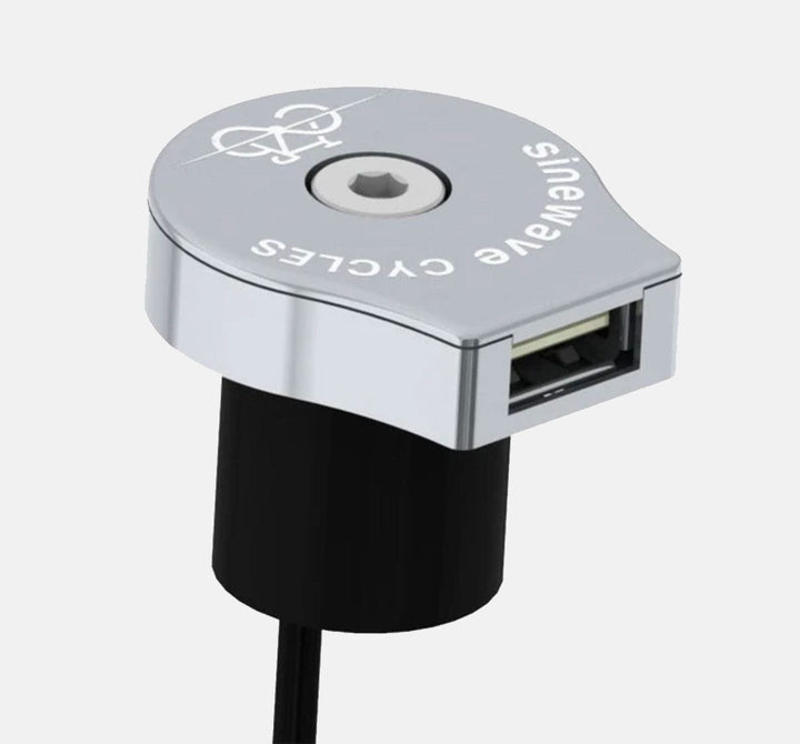 Sinewave Reactor Dynamo USB Charger in Silver (4744650915891)