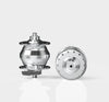 SP Dynamo SV-8-FB Hub in Silver for Brompton Bikes (4437684813875)