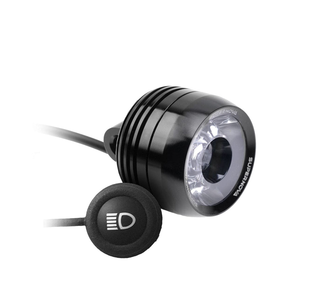 Supernova Mini 2 Pro Front Light for E-Bike in Polished Black (6624654098483)