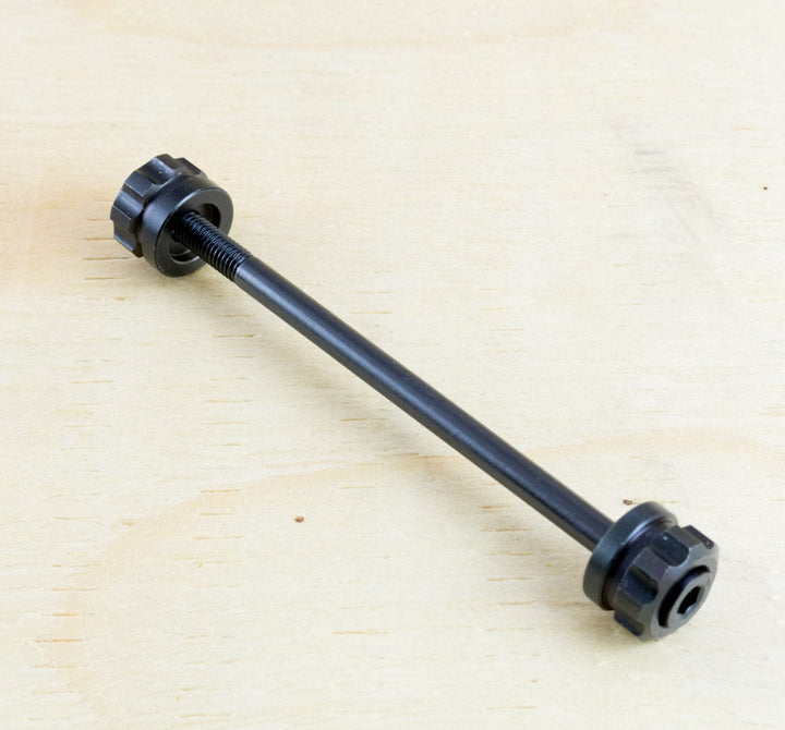 Ti Parts Workshop Black Titanium Front Skewer for Brompton (414055563301)