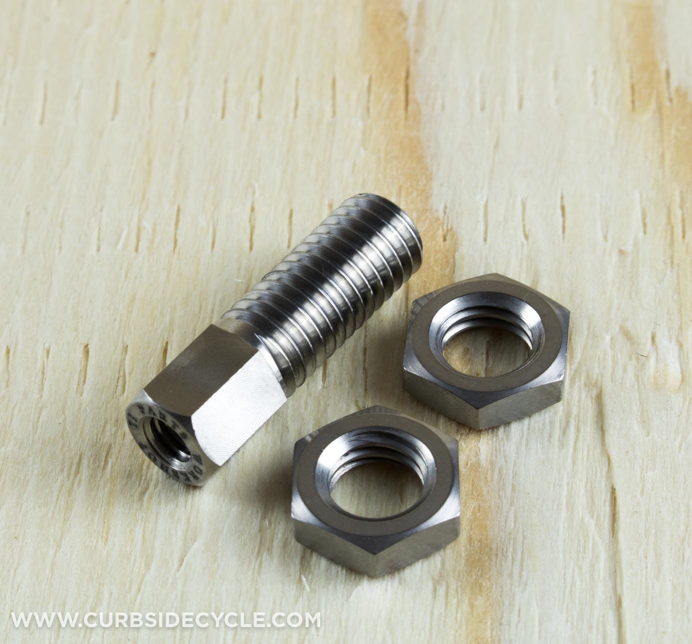 Stop Disk Bolt and Nuts Titanium