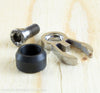 TPW Aluminum Handlebar Catch & Titanium Bolt Set in Silver (9707090179)