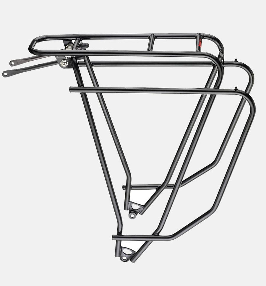 Tubus Logo Evo Rear Bike Rack with Double Rails for Heavy Loadbearing in Black (6636483608627)