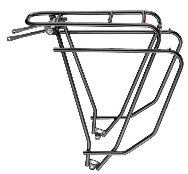 Tubus Logo Evo Rear Rack In Black - Strong Cromoly Steel Rack For Cycling (1666290024499)