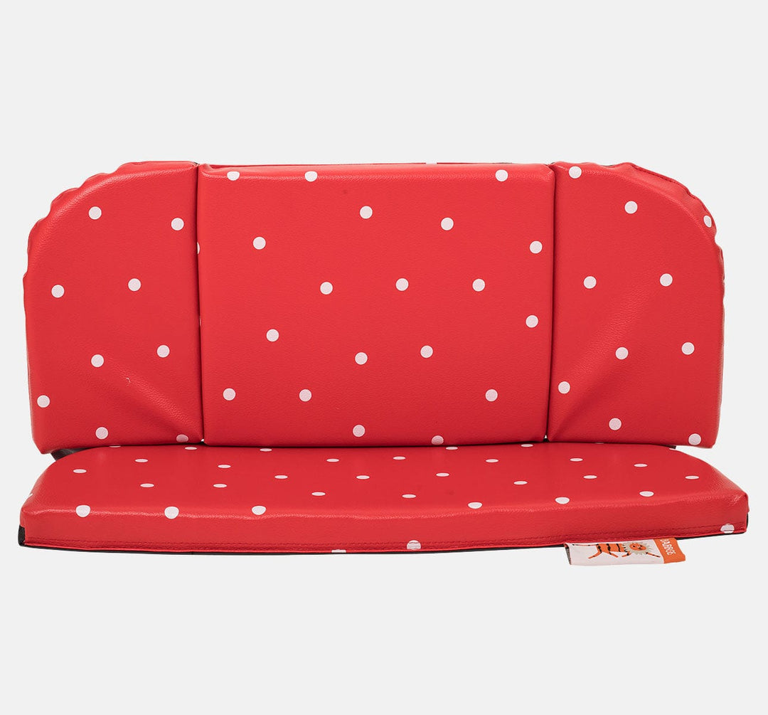 Babboe Cargo Bike Seat Cushion - Red With Dots (1683512623155)