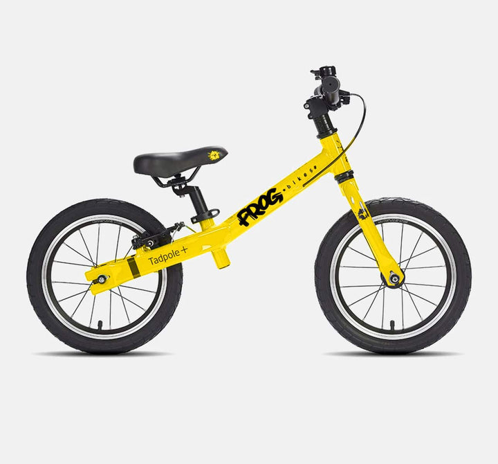 FROG TADPOLE PLUS BALANCE BIKE FOR 3-4 YEARS OLD IN TOUR DE FRANCE YELLOW (9837675267)